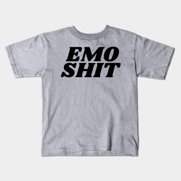 Emo Shit Kids T-Shirt by blueduckstuff